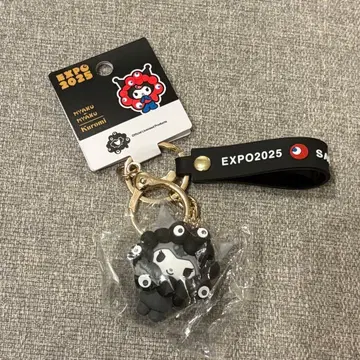 만박 산리오 블랙 미야쿠미야쿠 쿠로미 코스프레 키링 새상품 택 포함