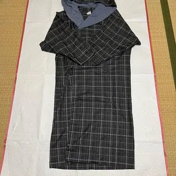 순수 실크 비옷 일본 의류 코트 후드 부착