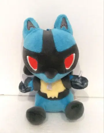 포켓몬 센터 루카리오 촉촉 마스코트 봉제 인형 2019