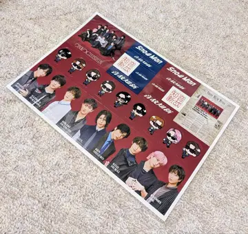 A4 사이즈 스티커 시트 (음고지신 ver.) [ snowman ]