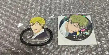 주술회전 머리끈 캔뱃지 세트 나오야