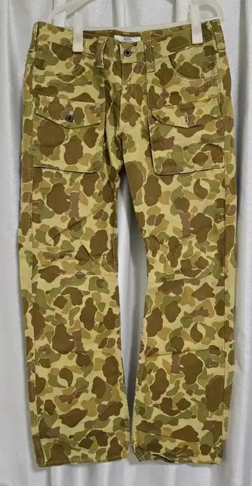 유니온 헌터 카모 카모플라쥬 카고 팬츠 새상품급