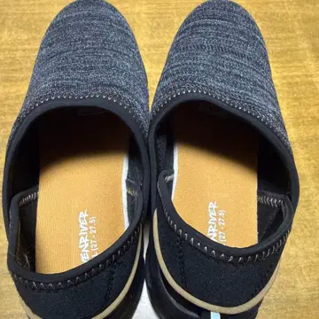 안전화 그레이 계열 니트 슬립온 경량