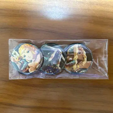 젤다 무쌍 봉인전기 특전 캔뱃지 3종 세트 젤다의 전설