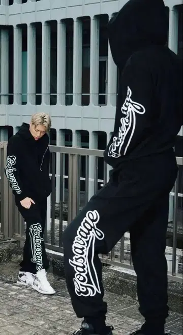 godsavage 블랙 셋업