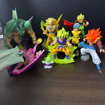 드래곤볼 피규어 세트 ( 하자품 있음 )