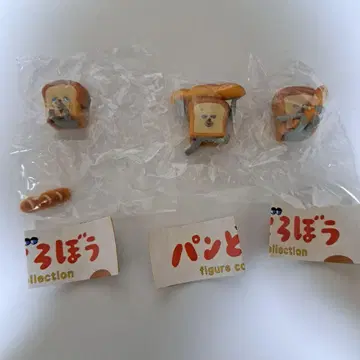 빵 도둑 피규어 컬렉션 가챠가챠 가샤폰 3종 세트