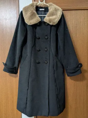 axes femme 롱 코트 블랙 새상품급