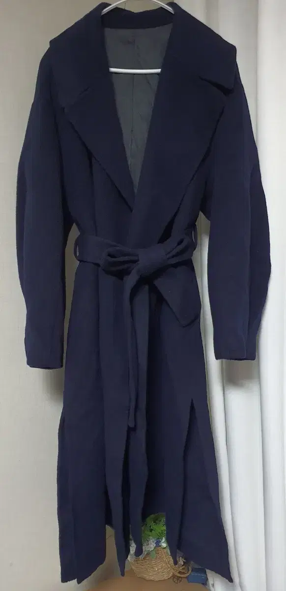 Han System Wool Cashmere Long Coat