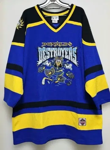 Disney 도날드 하키 셔츠