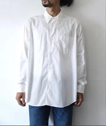 fujito 빅 실루엣 셔츠 화이트