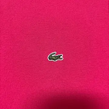 라코스테 핑크 베스트