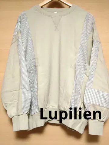 Lupilien 쭈리 맨투맨 천 분리 절개 풀오버 F