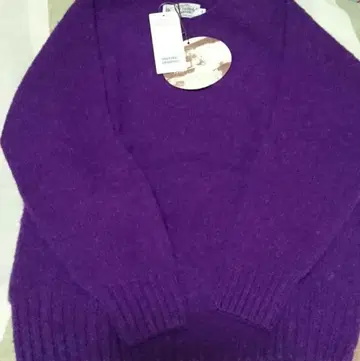 새상품 노아 이스터 리 셔틀랜드 샤기 크루 니트