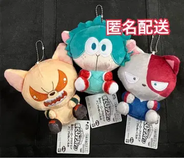 나의 히어로 아카데미아 애니멀 봉제 인형 3종