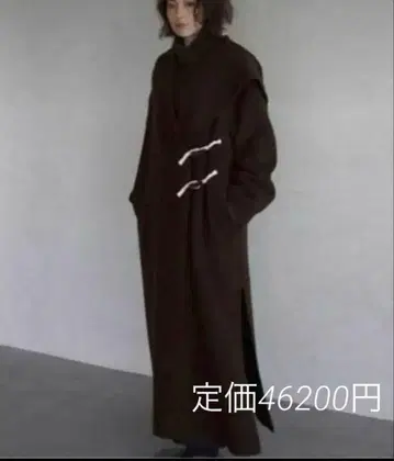 미 에트레토쿄 ETRE TOKYO 후디 리버 더플 코트 S