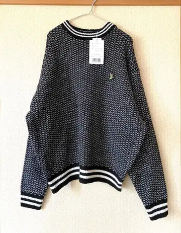 새상품 6999엔 클래식 엘프 루즈핏 빅 모노톤 니트 스웨터