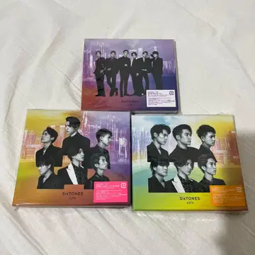 SixTONES CITY 앨범 3형태 세트
