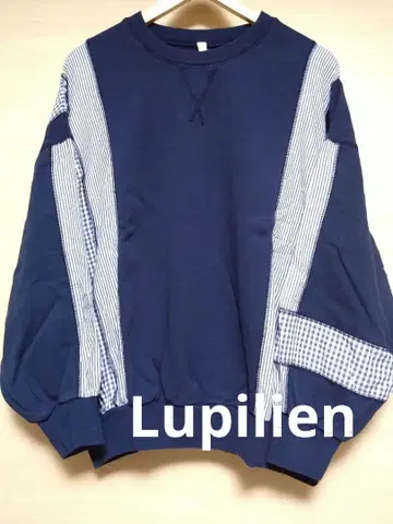 Lupilien 쭈리 맨투맨 천 분리 절개 풀오버 F