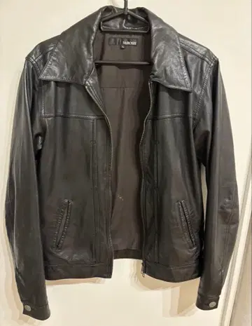 VAROSH 가죽 라이더 자켓