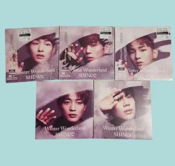 SHINee Winter Wonderland FC 한정판 5장 세트