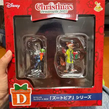 디즈니 주토피아 크리스마스 오너먼트 세트