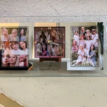 twice 시계 탁상시계 kpop