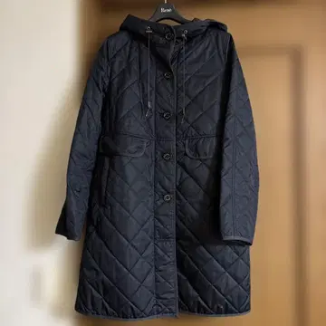 매킨토시 필로소피 퀼팅 자켓 38 블랙