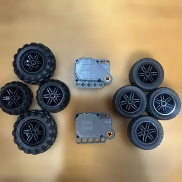 LEGO 오프로드 타이어와 휠 세트