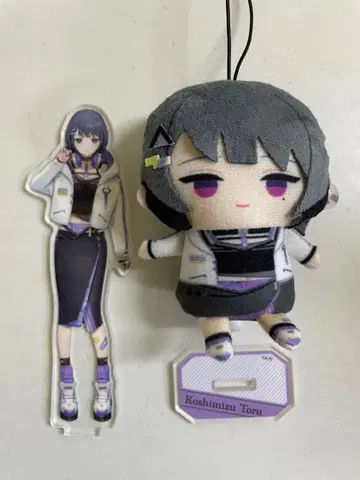 코시미즈 토오 봉제 인형 퍼펫 & 아크릴 스탠드 세트