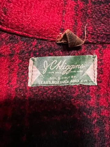 SEARS JCHIGGINS 헌팅 자켓 40s