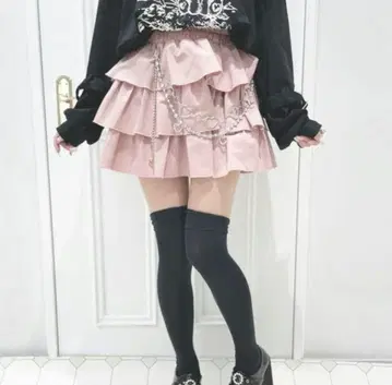 Pal elfy 2단 체인 달린 캉캉 스커트