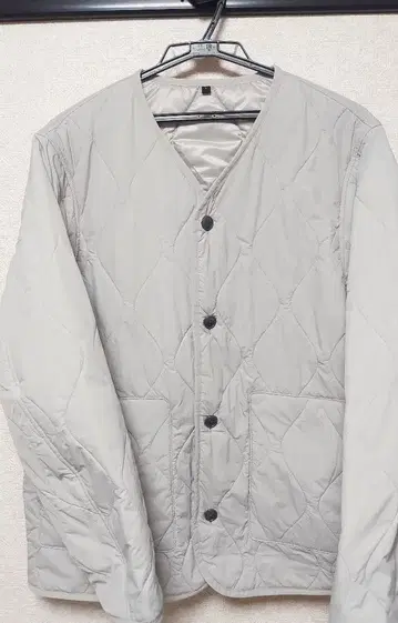 무인양품 신사 포근한 솜 발수 퀼트 자켓 L