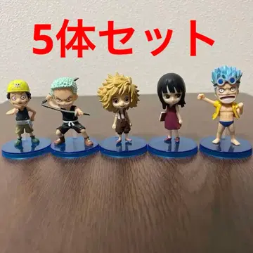 원피스 월드 콜렉터블 피규어 5체 세트