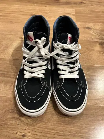 Vans 파랑 하이컷 스니커즈