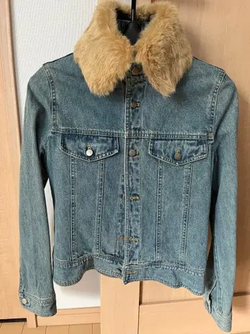 퍼 카라 부착 G 재킷 새상품급 엔리코