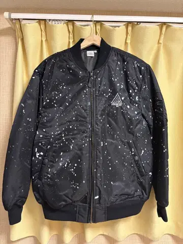 기무라 타쿠야 착용 러브이어 아트 MA-1 자켓