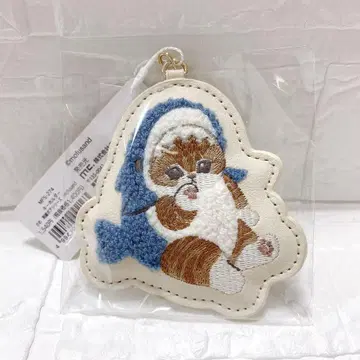 mofusand 키링 자수 보아 상어