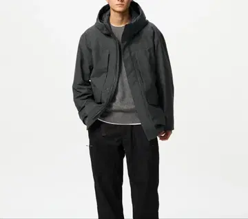 유니클로 하이브리드 다운 파카