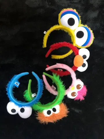 USJ 세서미 스트릿 머리띠 5개 세트