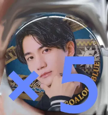 GOALOUS5 캔 배지 미쇼파 2025Ver. 고라스 블루