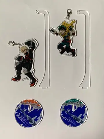 바쿠고 카츠키 미도리야 이즈쿠 아크릴 스탠드 세트