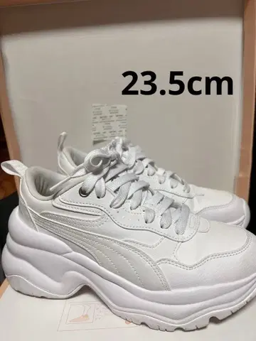 푸마 우먼 시리아 웨지 스니커즈 23cm