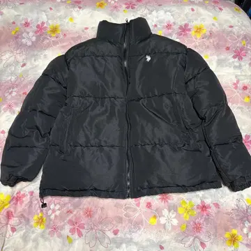 블랙 다운 자켓