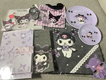 KUROMI 캐릭터 쿠로미 굿즈 9종 세트
