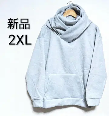 [ 새상품 ] 풀오버 후드티 속기모 오버 사이즈 변형 볼륨 넥