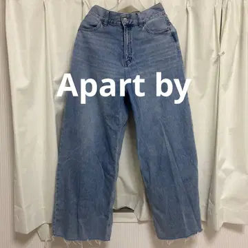 아파트바이 루즈 데님 M 라이트 블루