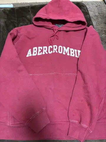 Abercrombie & Fitch 빨간색 후드티