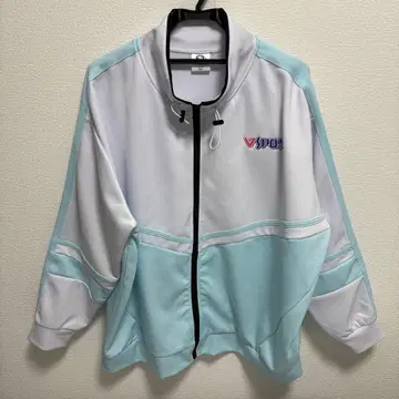 브이스포 VSPO 집업 자켓 화이트/라이트 블루 아이자와 에마