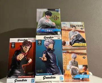 주술회전 피규어 5체 세트